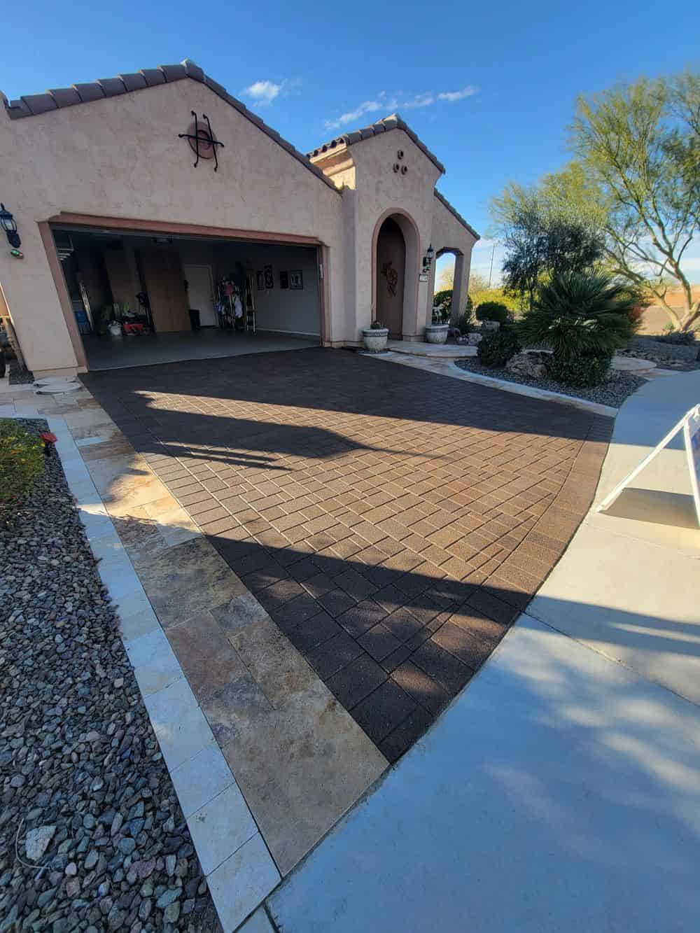 Paver Cleaning and Sealing image