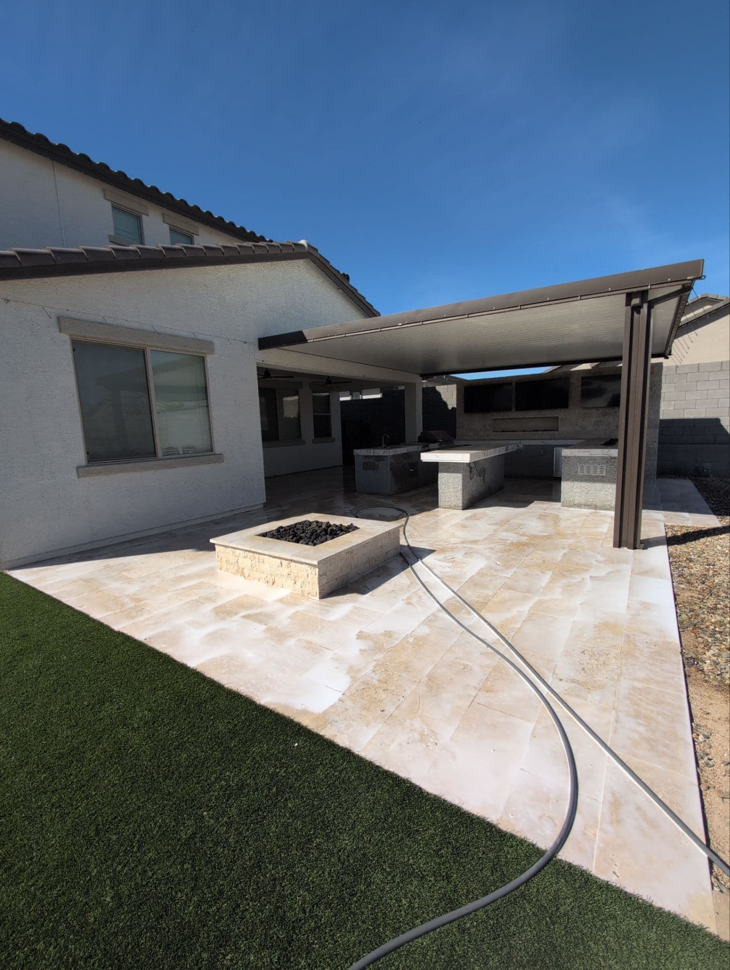 Project Patio and Travertine Cleaning in Litchfield Park image