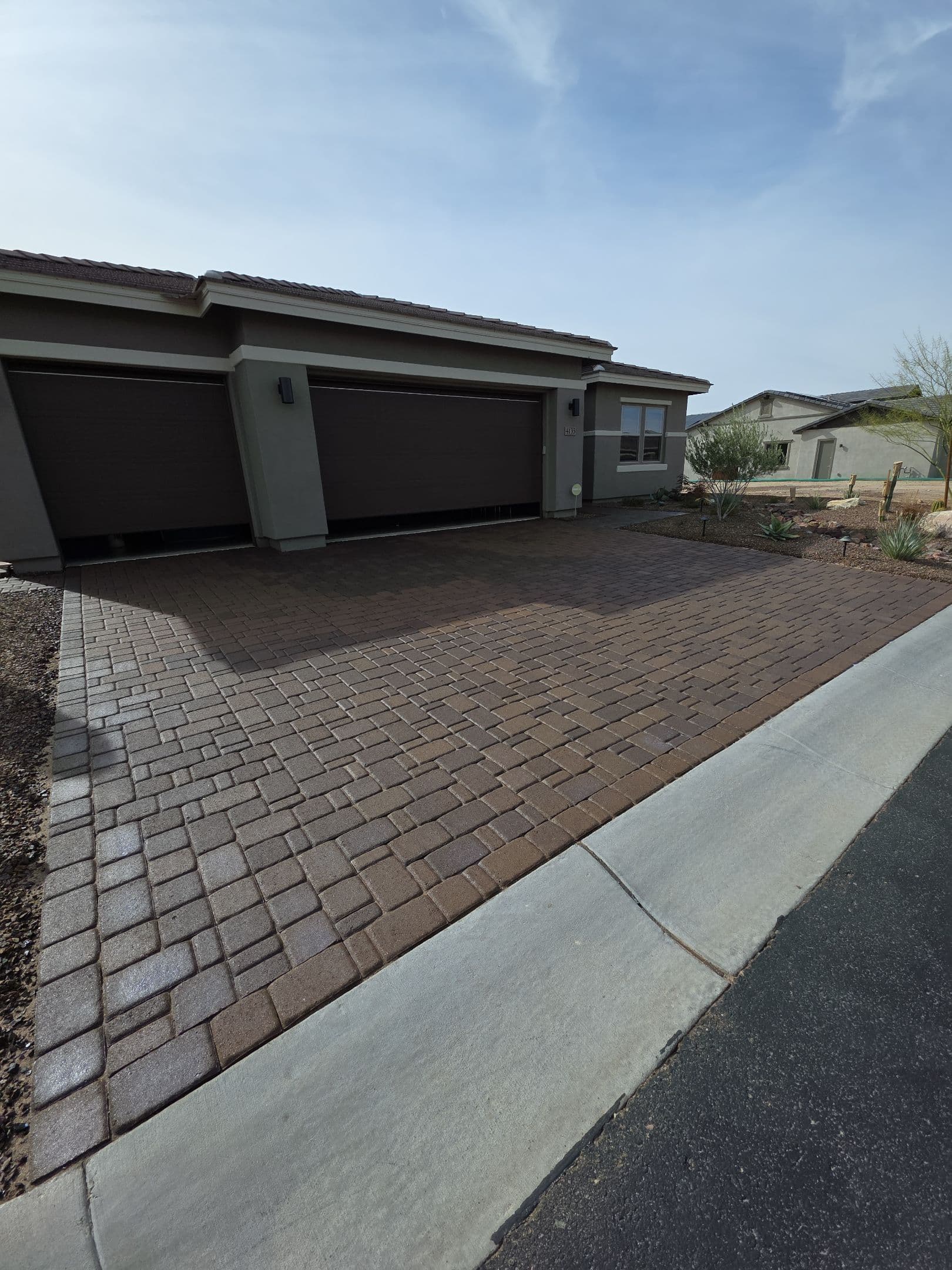 Project Driveway Makeover in Wickenburg Arizona image