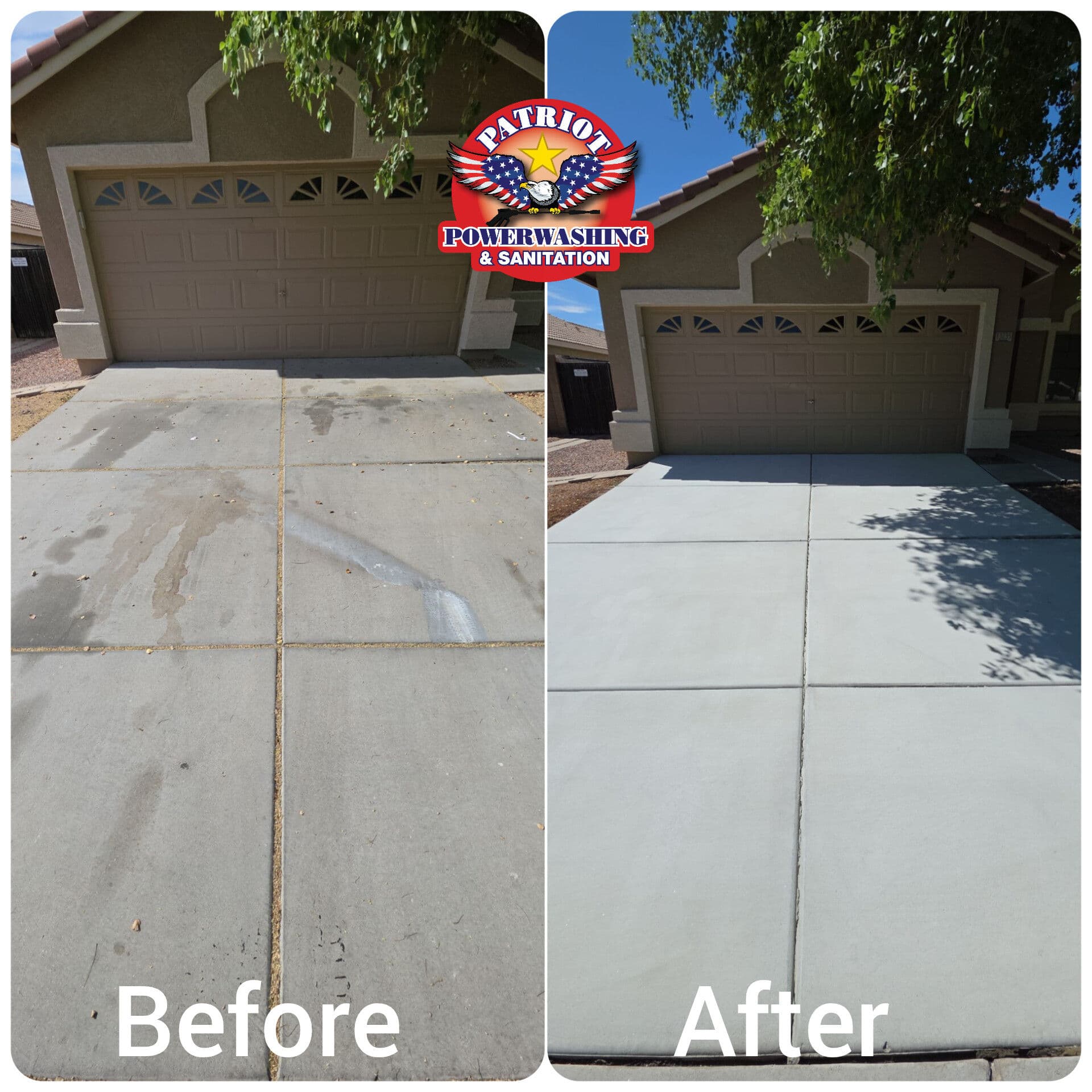 Oil Stains Meet Their Match on This Concrete Driveway image