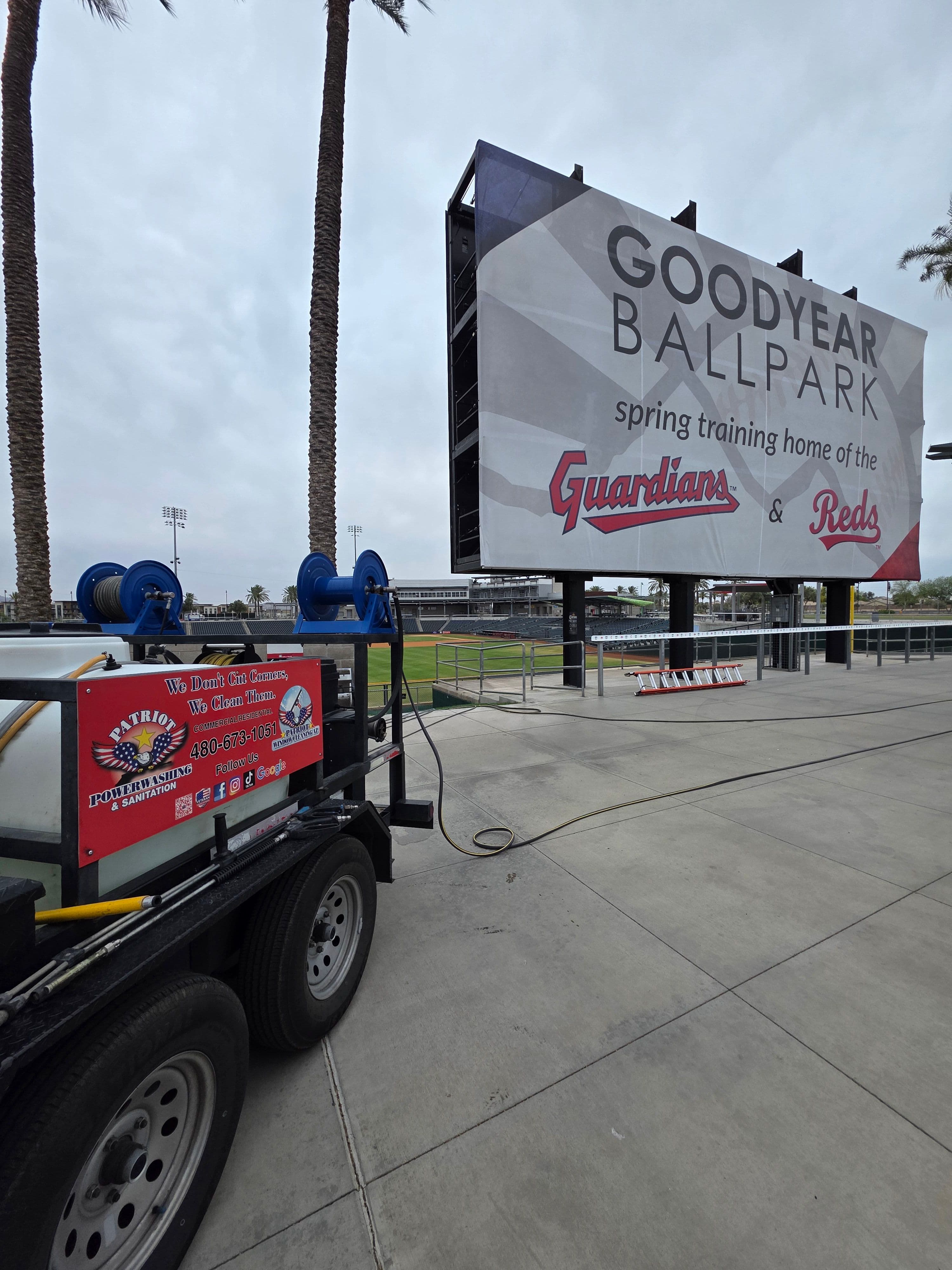 Project We Pressure Washed Goodyear Ballpark for MLB Spring Training image