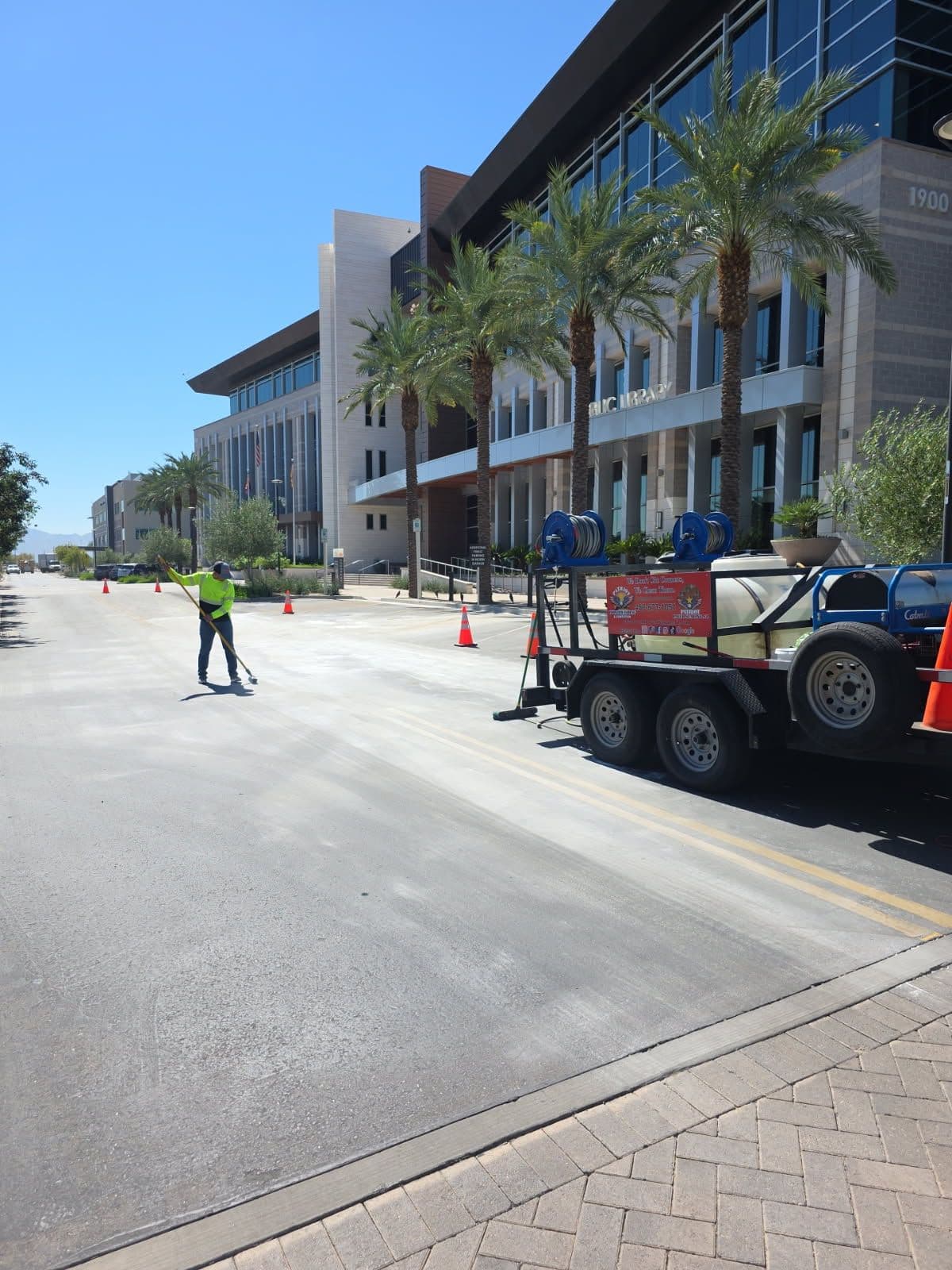 Patriot Power Washing Keeps Goodyear Pristine image