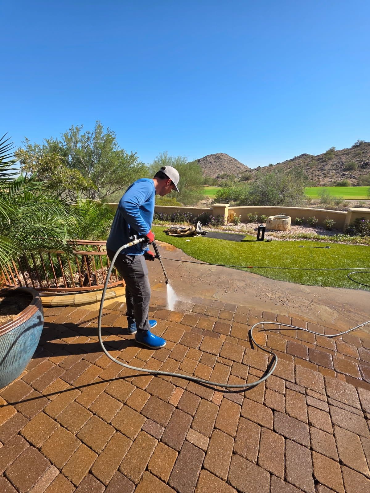Patio Cleaning in Vistancia Buckeye Arizona image