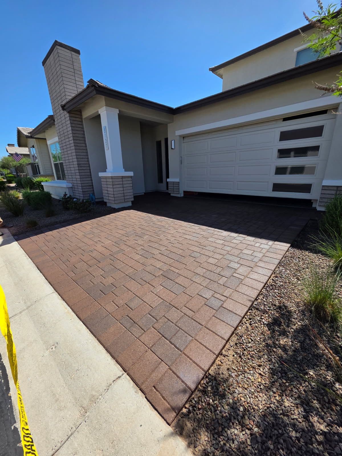 Gallery photos for Driveway Transformation in Verrado Mountainside: Image #1
