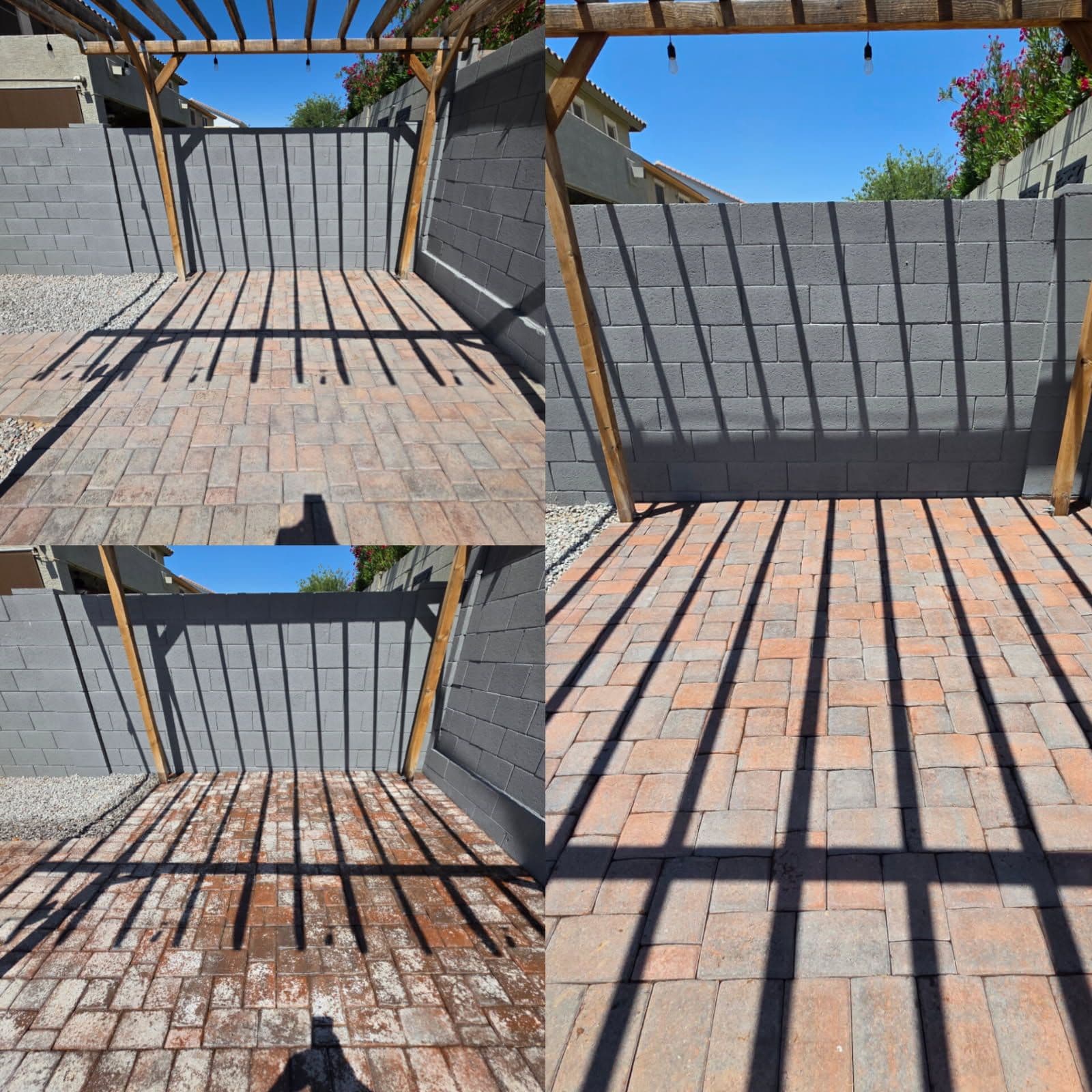 Project Paver Patio Restoration in Goodyear Arizona image
