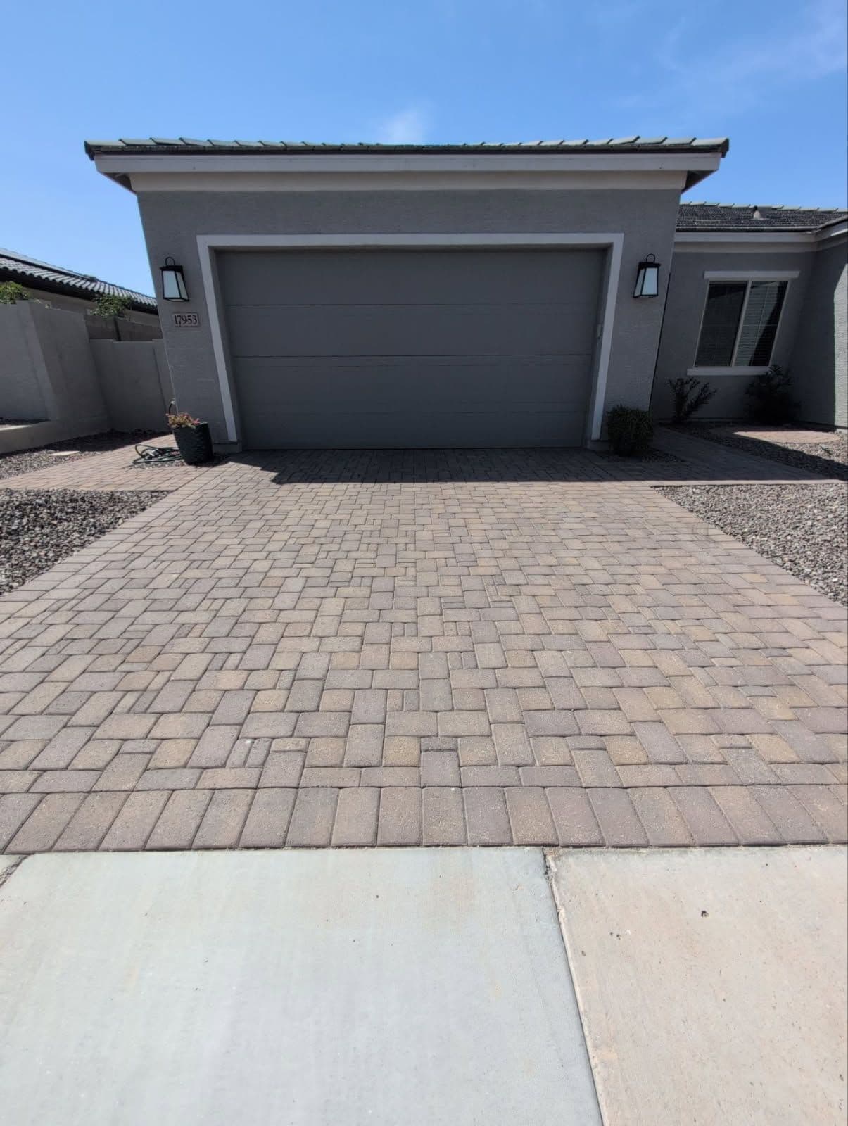 Gallery photos for Driveway Transformation in Estrella: Image #1