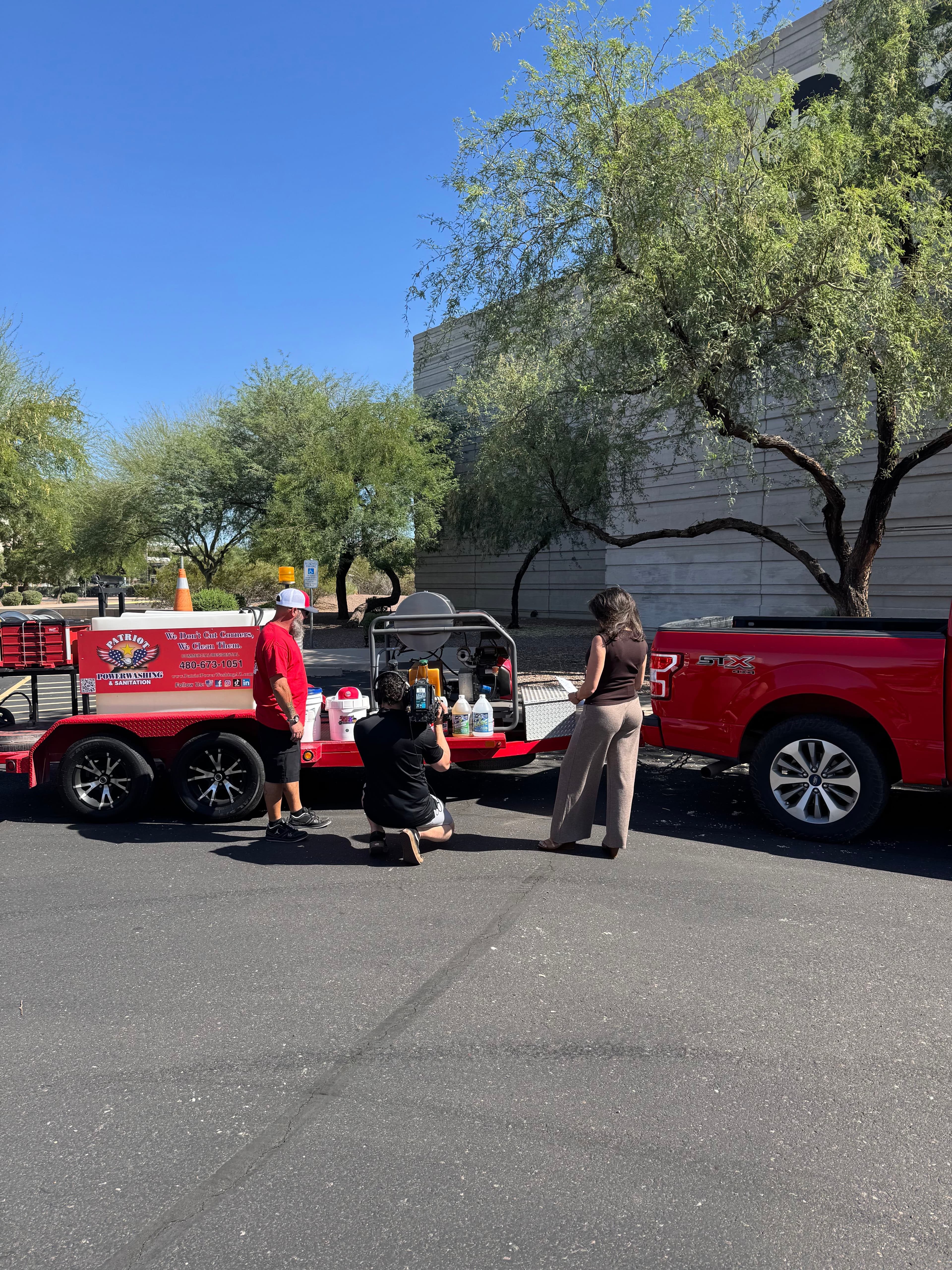 Featured post - Patriot Power Washing & Sanitation Appears on ABC15’s Sonoran Living