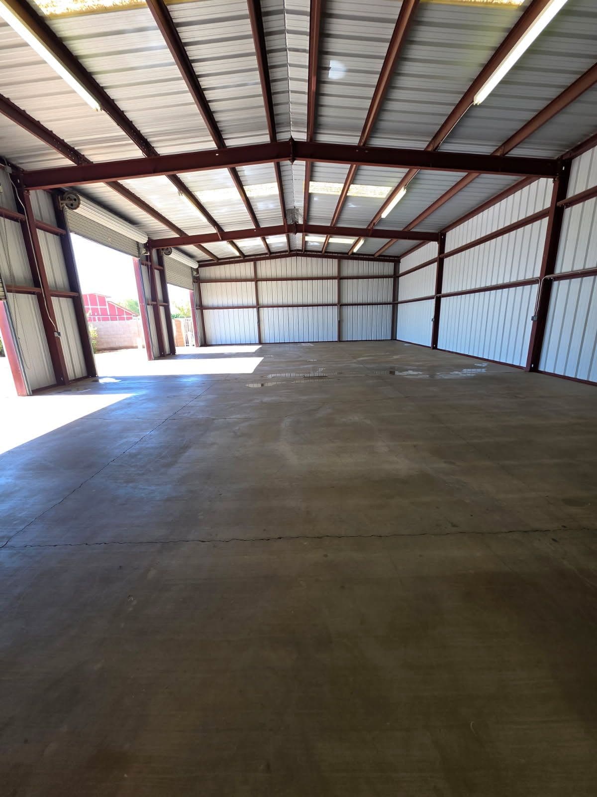 Warehouse Pressure Washing Success in Buckeye Arizona image