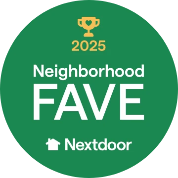 2025 Nextdoor Neighborhood Fave badge