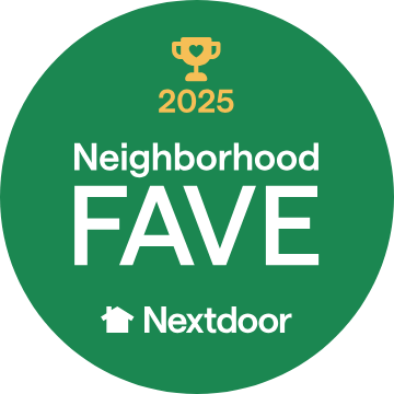 2025 Nextdoor Neighborhood Fave badge