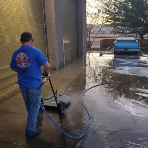 Parking Garage Cleaning